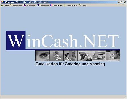 WinCash Startscreen